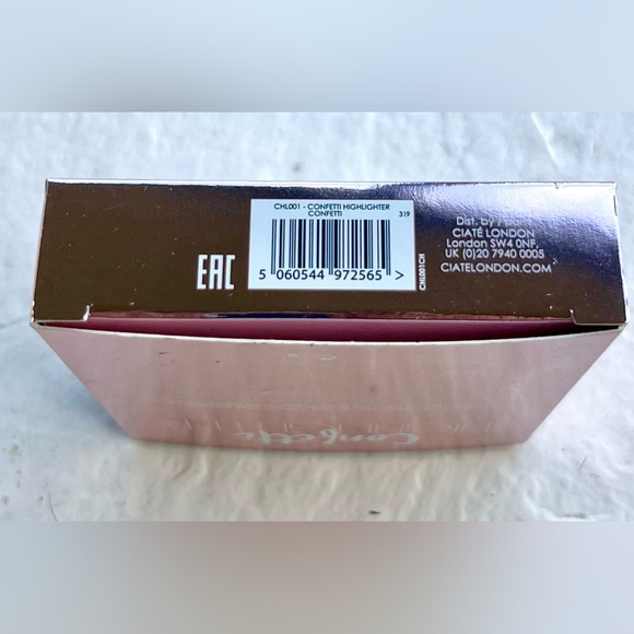 LIMITED EDITION CIATE LONDON CONFETTI HIGHLIGHTER WARM GLOW 10g/0.35Oz FULL SIZE - Picture 14 of 14